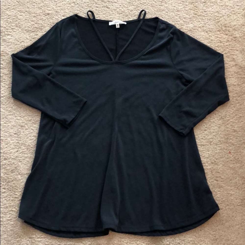 Medium Modal Cross Chest Top